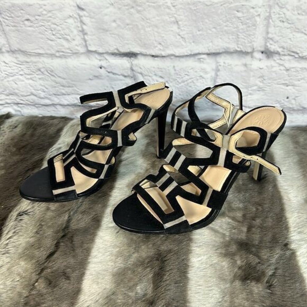 Elegant Black Strappy Heels